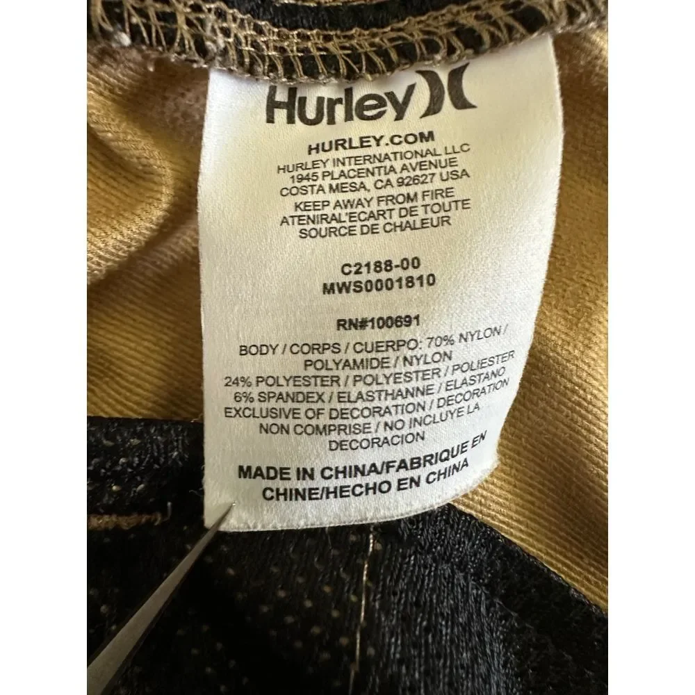 Hurley Shorts Men's Size 34 Side‎ Pockets